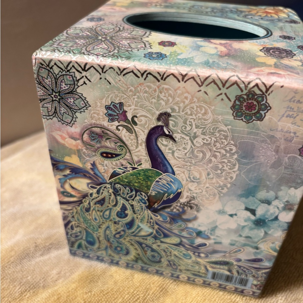 Peacock Design Decorative Box